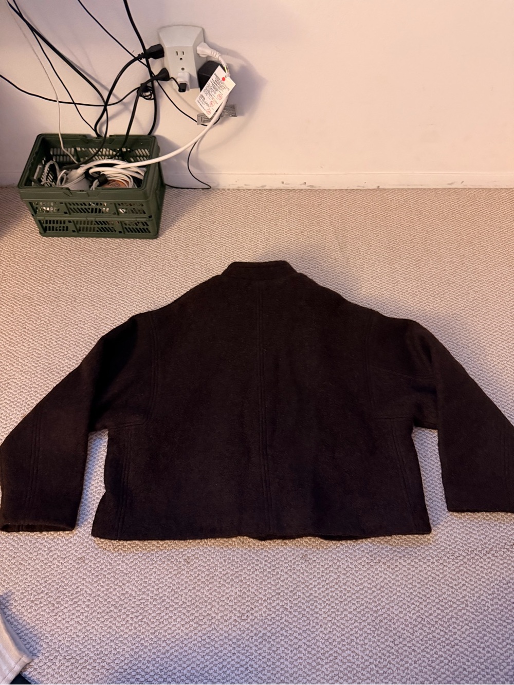 Largo Brown 100% Wool Jacket - Picture 5 of 11